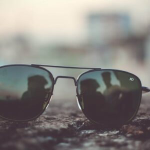 Kính mát Vintage Charm Nữ – Gọng Kim loại – Phong cách cổ điển – Mã VC005